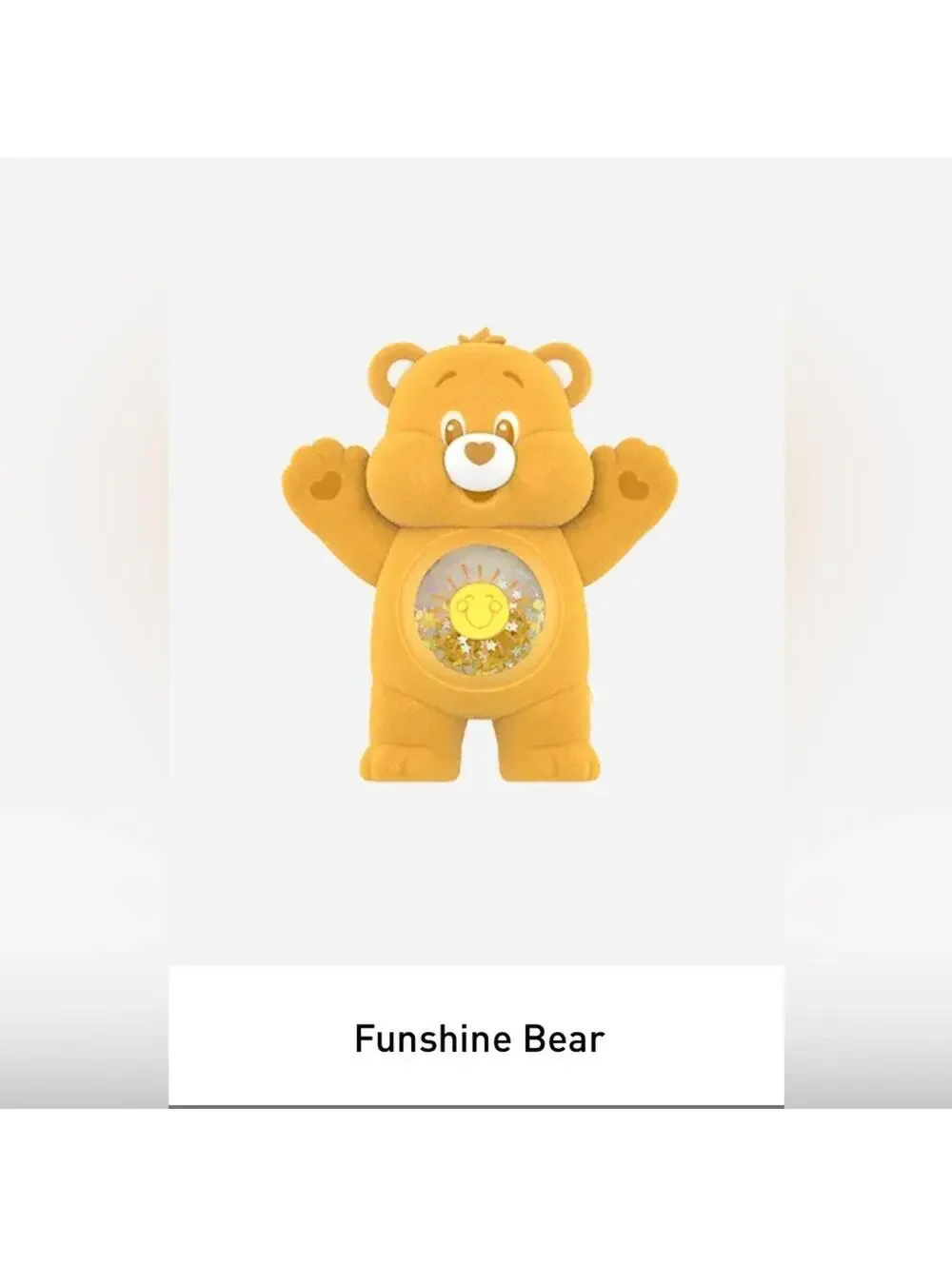 POP MART Care Bears Colorful Hugs Series Figures Confirmed Funshine Bear